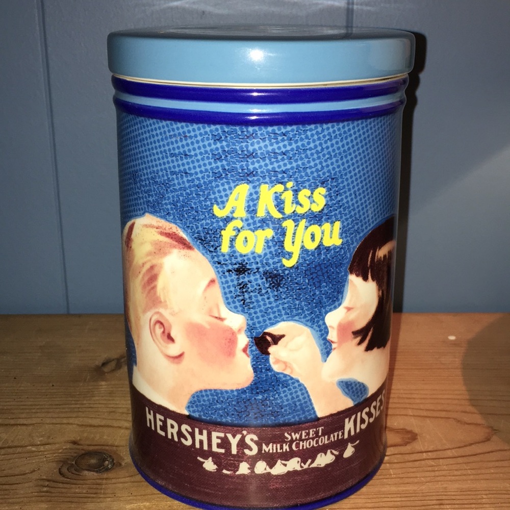 Hershey Ceramic canister